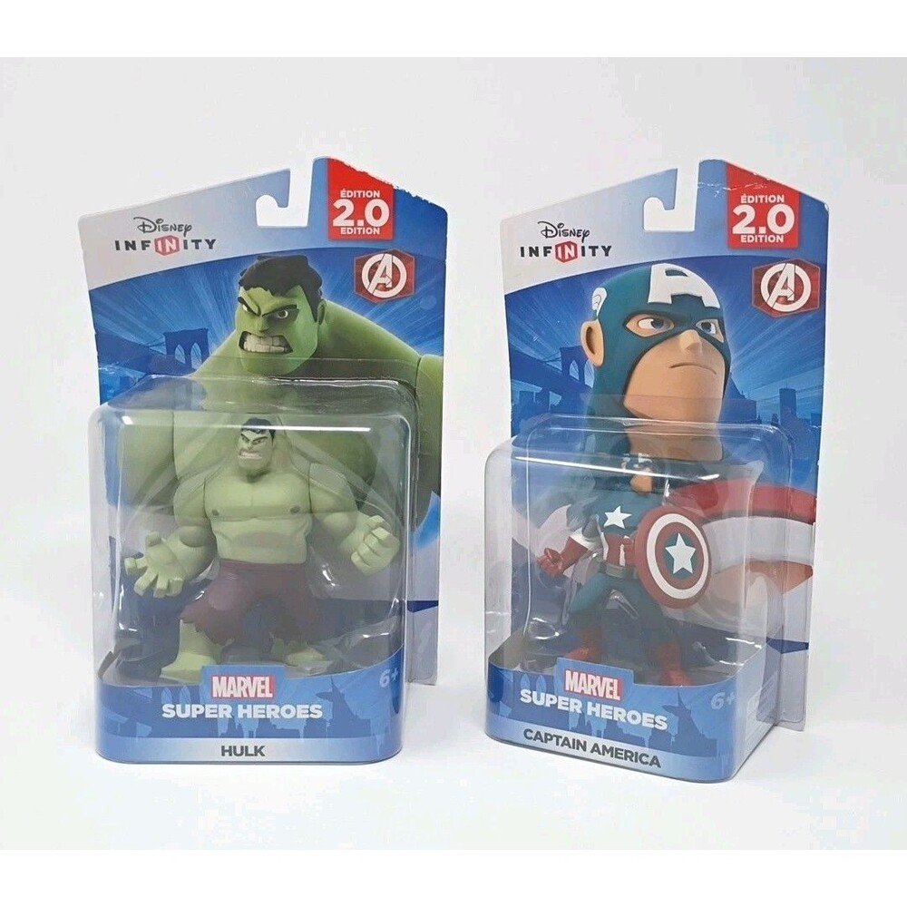 Marvel Super Heroes Disney Infinity Edition 2.0 Captain America and Hulk